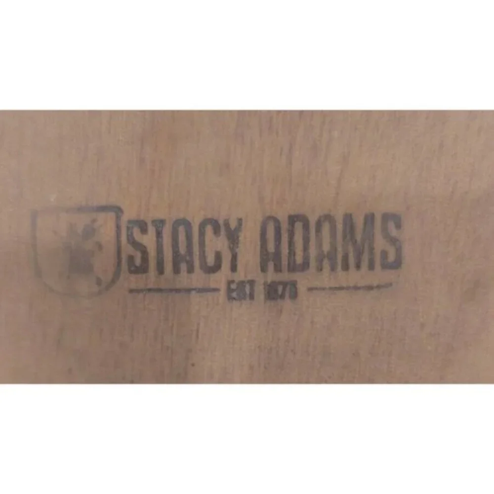 Stacy Adams Shoes Dickinson Cap Toe Oxford Classic Black‎ Leather Men's Size 13M